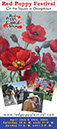 Poppy Festival Rack Card