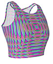 InterferencePatternAthleticCropTop